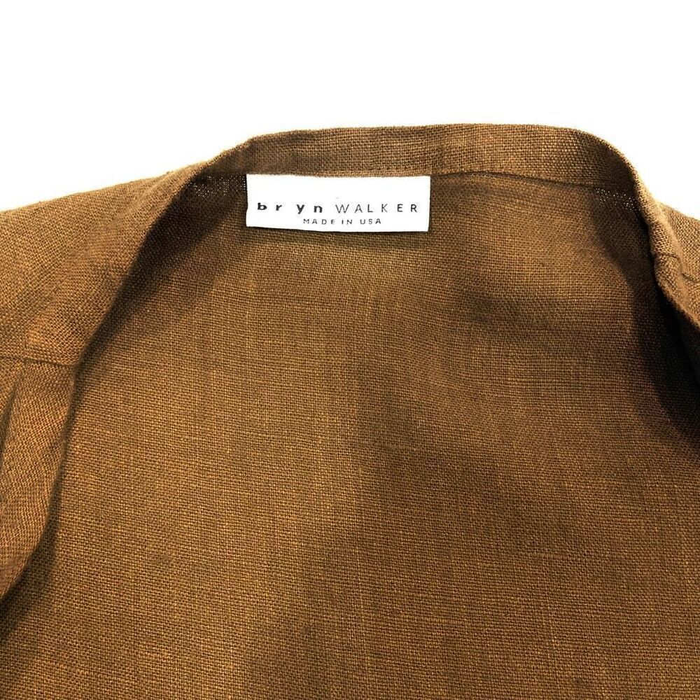 BRYN WALKER OversizedāLinen Duster (fits up to SzāLarge) - Picture 4 of 10
